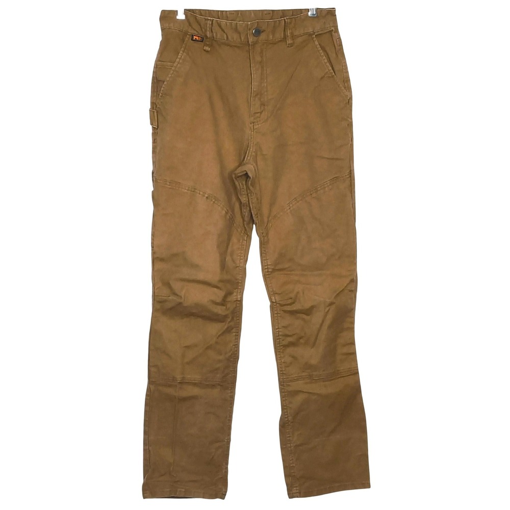 Workwear Timberland PRO Carpenter Pants Men 30x32 Brown Athletic Fit Stretch